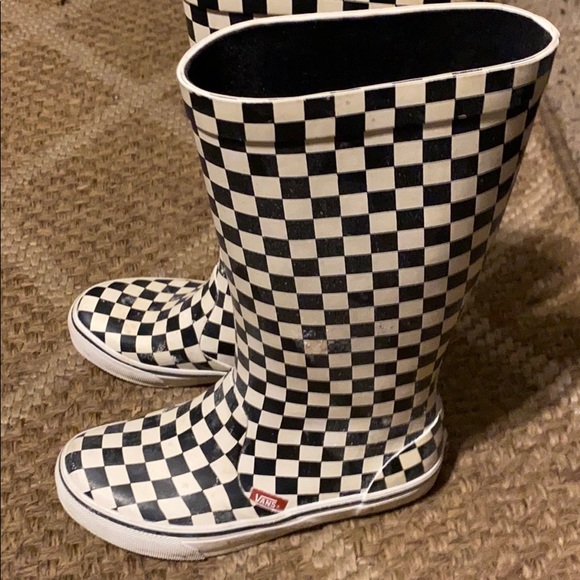 Vans | Shoes | Vans Rain Boots | Poshmark